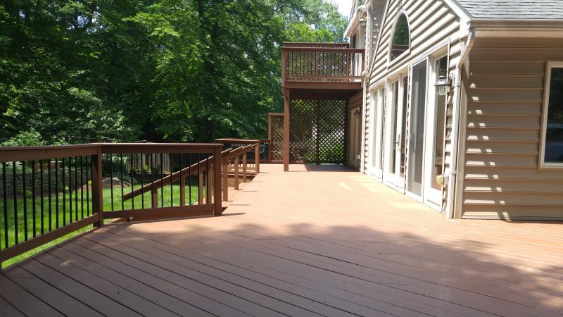 Deck Staining and Repair